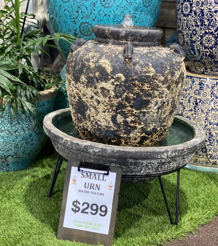 Urn water feature - Atlantis finish Urn water feature - Atlantis finish