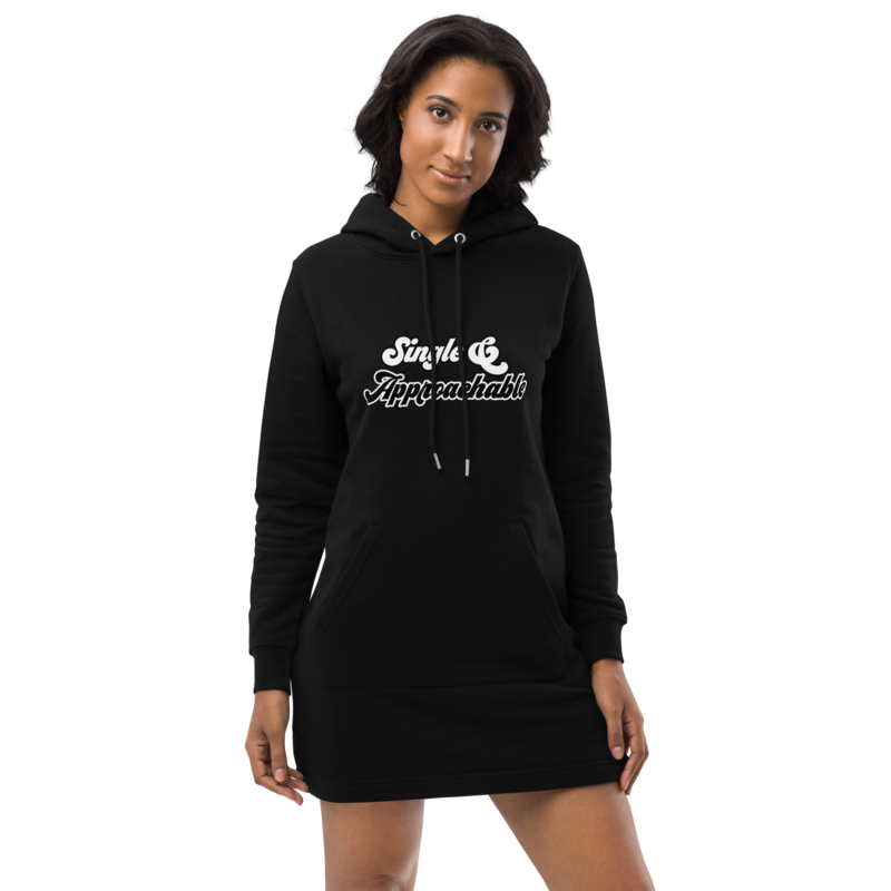 Single & Approachable Hoodie Dress