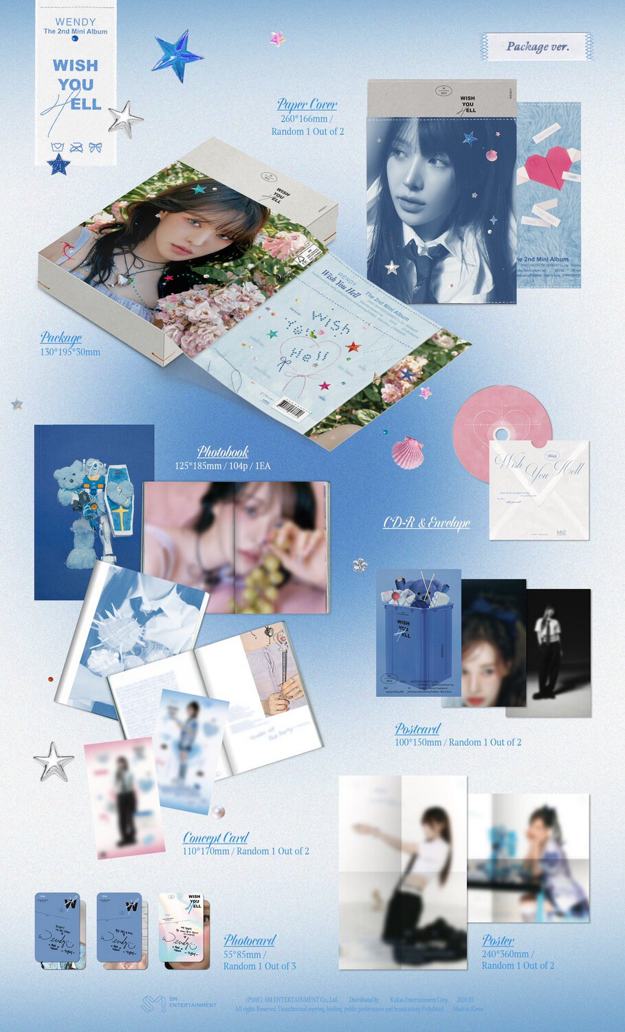 WENDY - Mini 2nd Album [Wish You Hell]