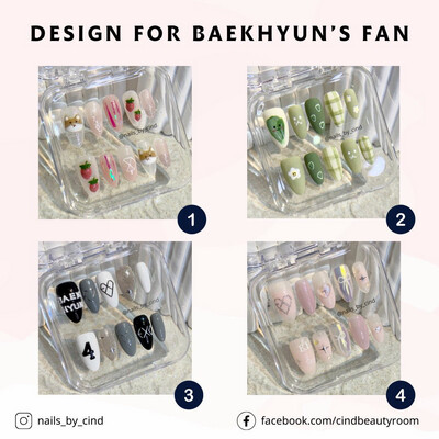 Exo Press On Nails By Nails_by_cind