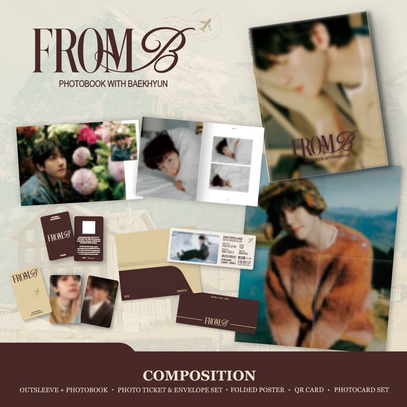 BAEKHYUN PHOTOBOOK [FROM.B] OFFICIAL MD