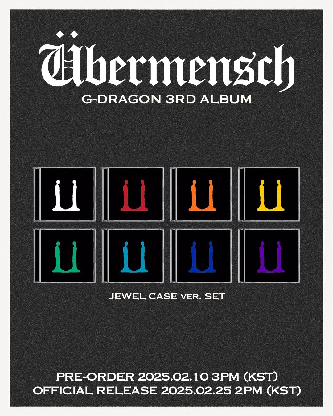 G-DRAGON 3rd Album [Übermensch]