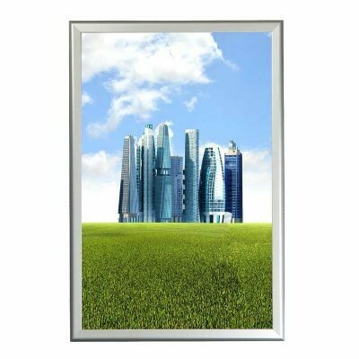 Рекламная рамка алюминиевая с клик системой 25мм профиль
