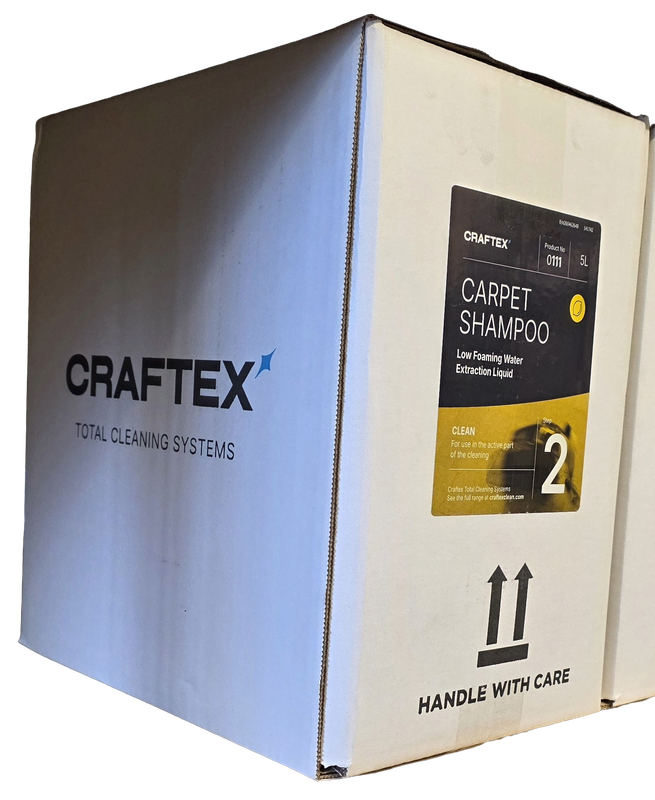 Craftex E-Line Carpet Shampoo, 10 Litres (2 x 5L)