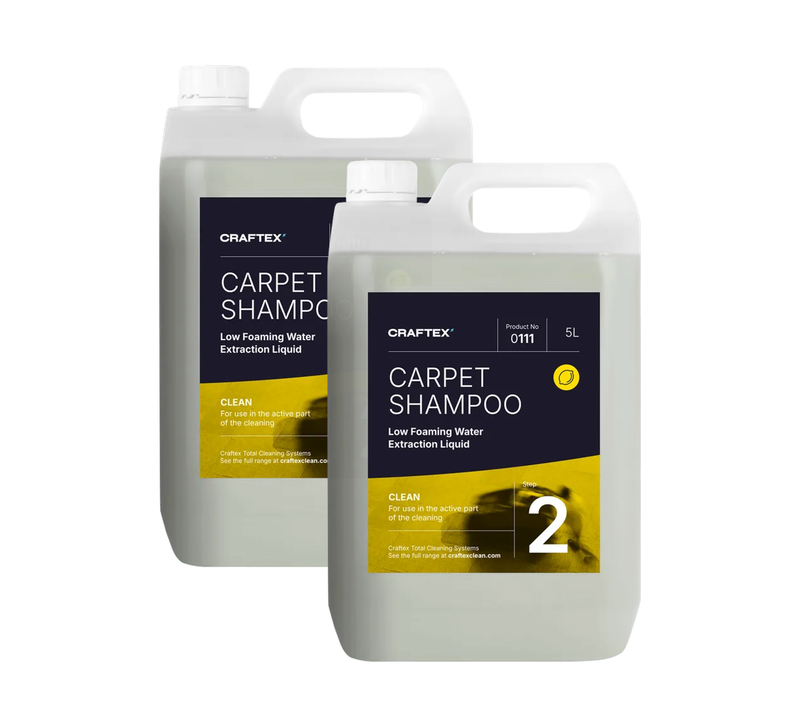 Craftex E-Line Carpet Shampoo, 10 Litres (2 x 5L)