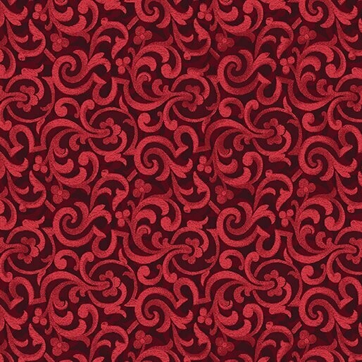 15,50/m, Stoff Scrolls, Swirls, "Carmen Tapestry Scroll", Patchworkstoff, Baumwollstoff