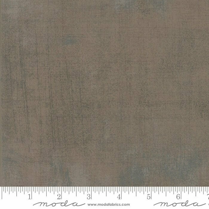 Patchworkstoff "Moda Grunge Maven Taupe" mit Schraffierungen, braun-grau meliert, 19,00 €/m