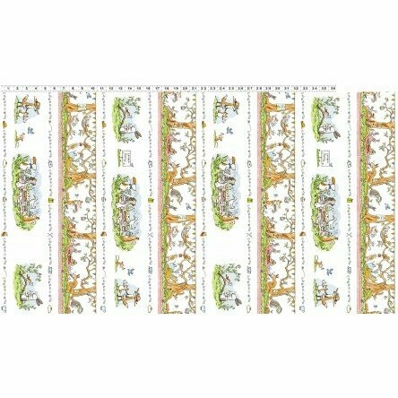 REST 65 cm,  Garden Party Border weiss, 13,70€/m