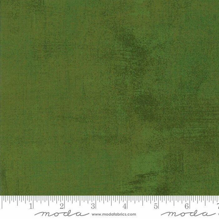 Patchworkstoff Patchworkstoff "Moda Grunge Olive Branch" mit Schraffierungen, olivgrün-grün meliert, 19,00 €/m*