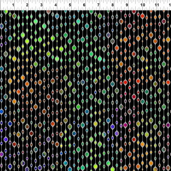 Patchworkstoff Patchworkstoff "Urban Jungle Beads" mit Farbverlauf, Tropfen, multicolor, 16,00 €/m