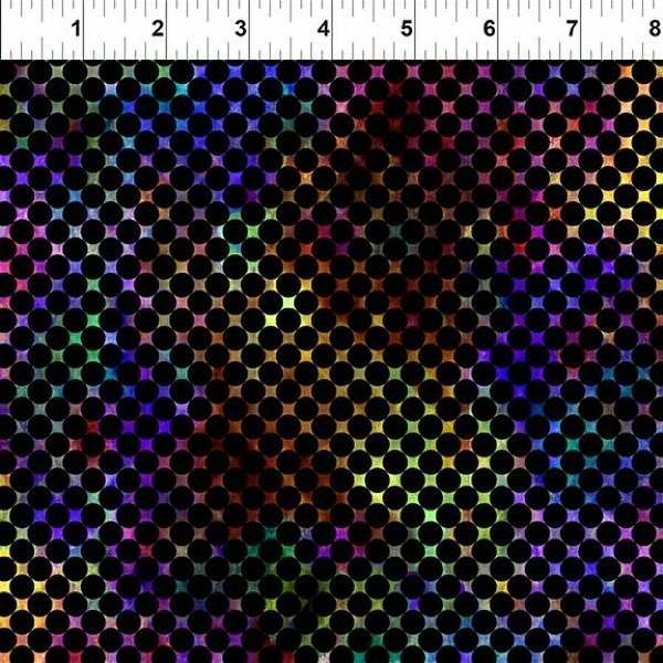 Patchworkstoff "Urban Jungle Spectrum" mit Farbverlauf, Punkte, multicolor, 16,00 €/m