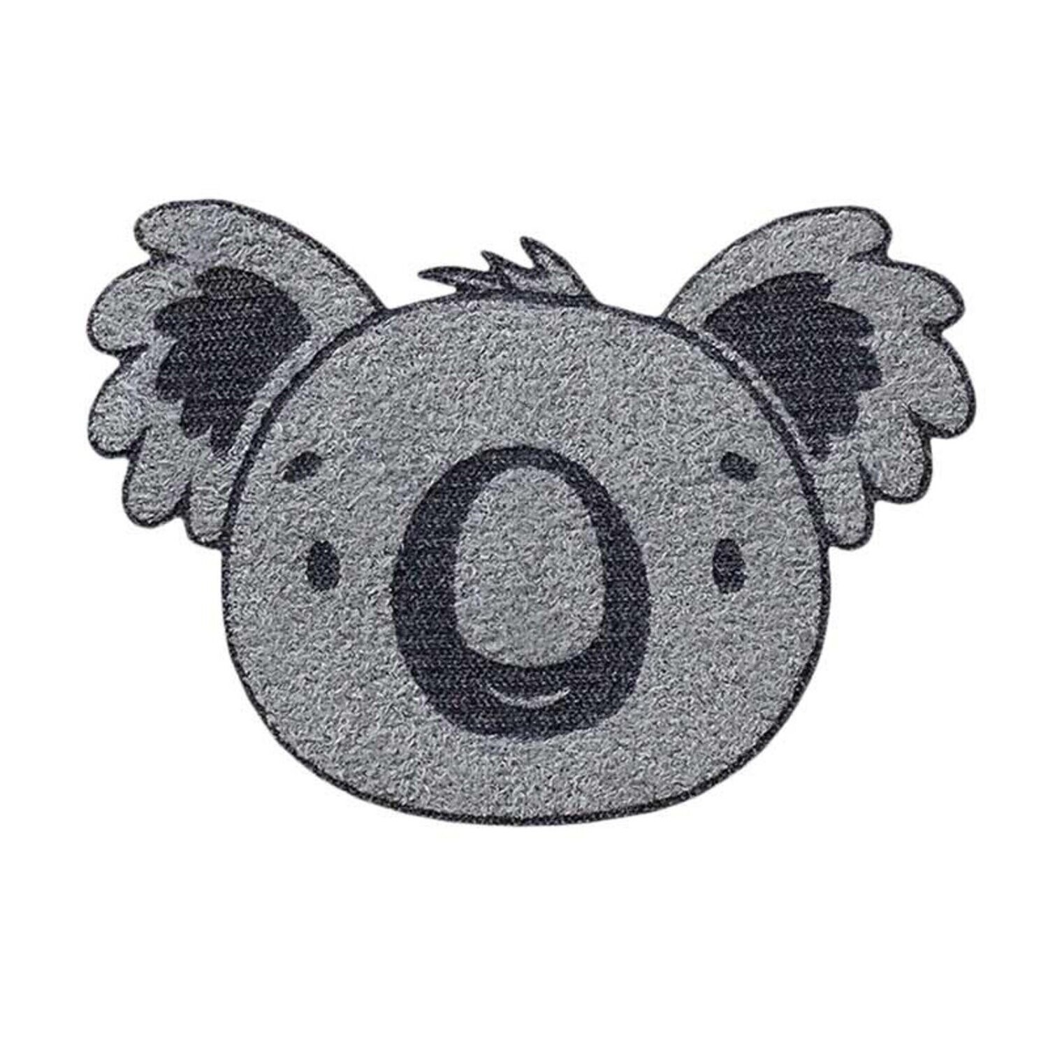 Kinder-Applikation "Koala", grau