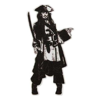 Disney-Applikation Disney-Applikation "Pirat Jack Sparrow©", schwarz