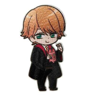 Comic-Applikation Comic-Applikation "Ron Weasley©" in Schuluniform, schwarz