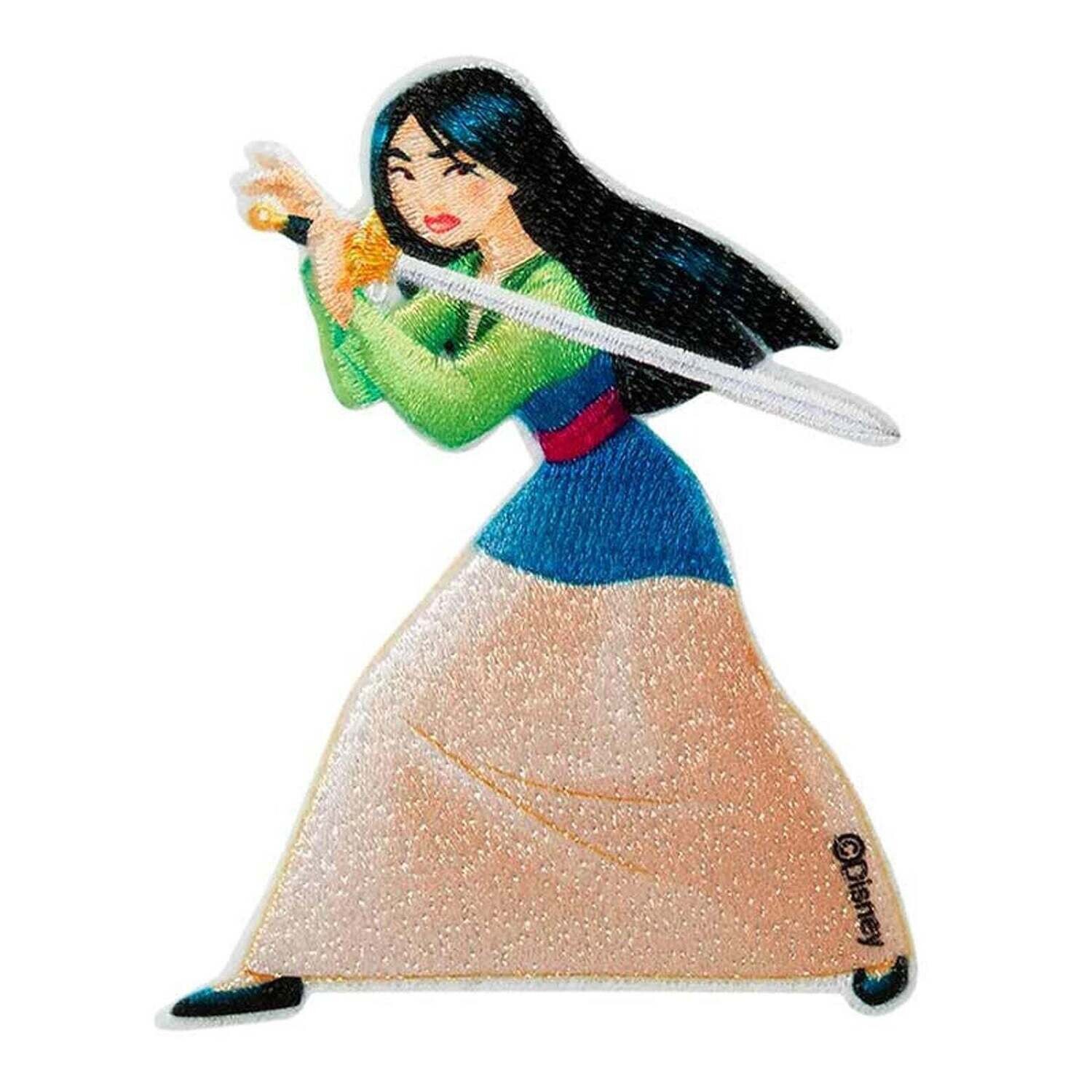 Disney Prinzessinnen-Applikation "Mulan© ", beige