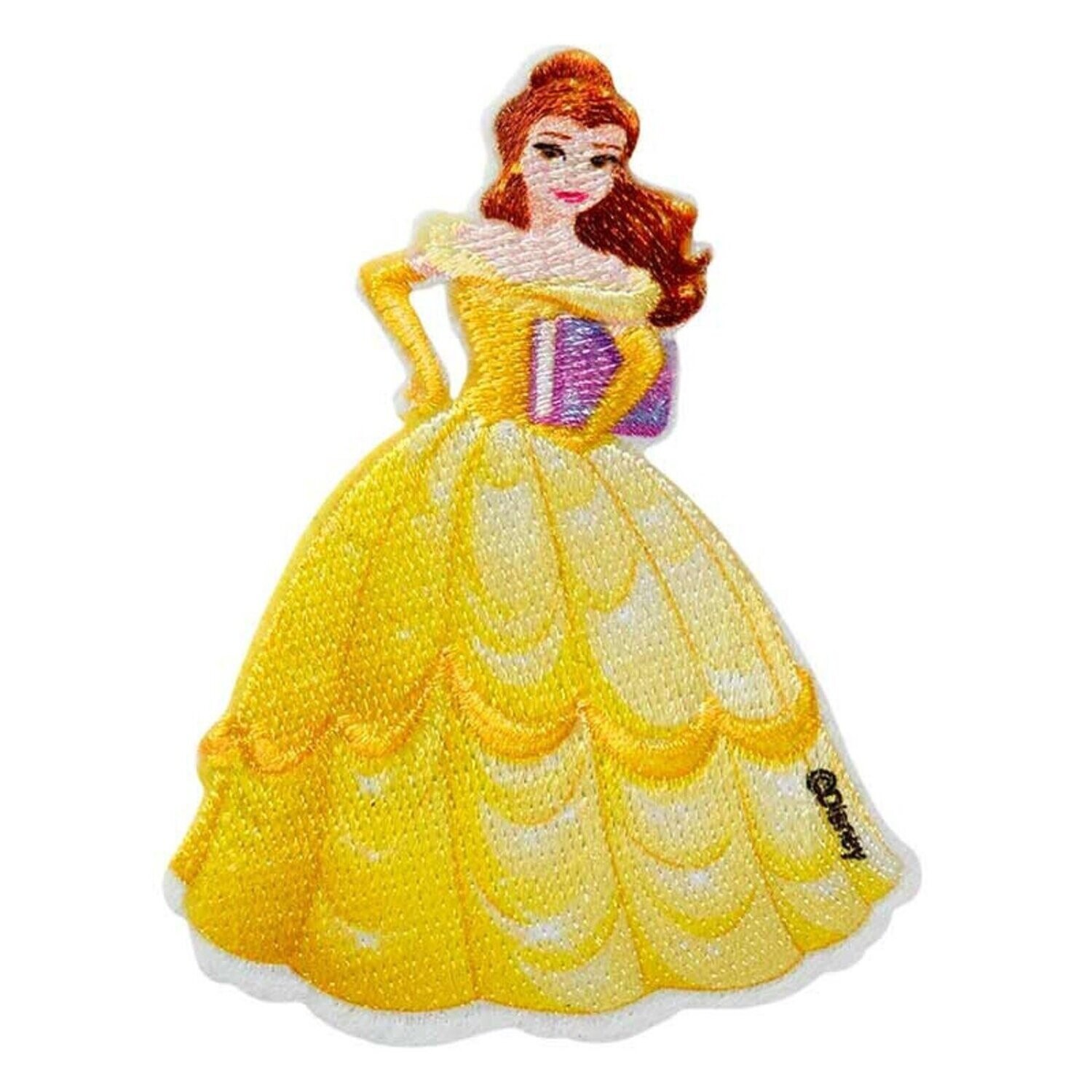 Disney Prinzessinnen-Applikation "Belle aus Die Schöne und das Biest© ", gelb