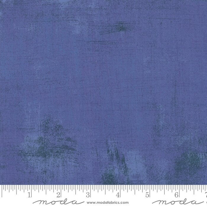 Patchworkstoff "Moda Grunge Periwinkle" mit Schraffierungen, lila-blau meliert, 19,00 €/m*