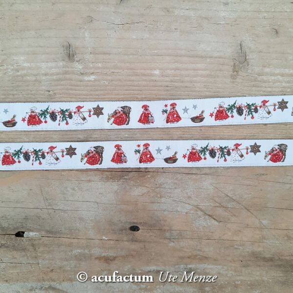 Webband Winterkinder, Acufactum, 3,90/m