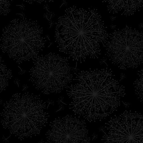 19,00/m, Kanvas Dandelion black/ black*