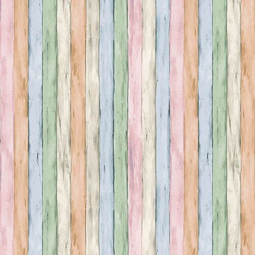 REST 60cm, Patchworkstoff "Pastel Stripe", Beach Bound, Holzplanken in pastell, Henry Glass, 19,17 €/m*