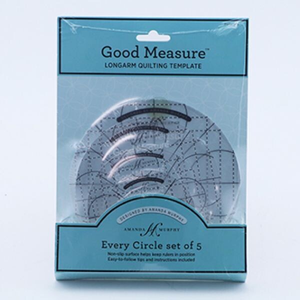 Circle Template Set (5pc), Good Measure Amanda Murphy, Kreise