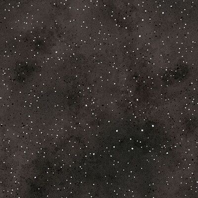 Patchworkstoff Patchworkstoff "New Hue Black/ Silver", Marmorierung & Sprenkel, schwarz mit silber, 19,50 €/m*