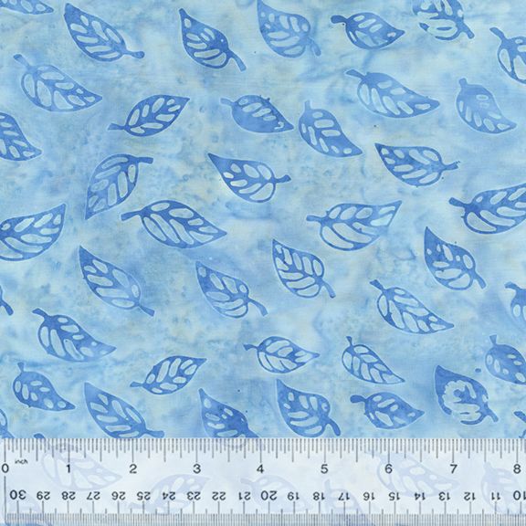 Batik "FALL - Sky Blue" von Jacqueline de Jonge aus der Kollektion "Midnight Moon", 19,50/m