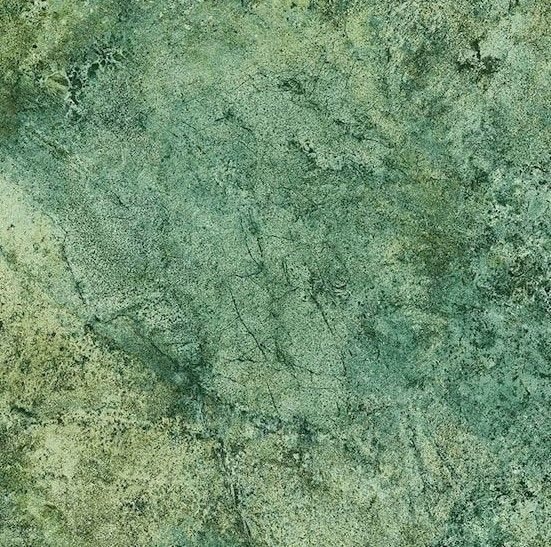 Patchworkstoff Stonehenge Gradations "Pine Ridge, Accent" Marmor, Steinoptik, mittelgrün-blau meliert, 21,50 €/m*