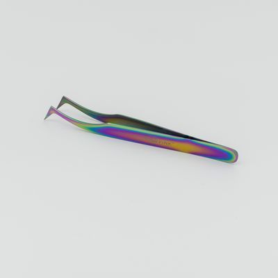 Pinzette Pinzette "Tweezer Swiss Style", 4.5 inch, Regenbogenfarben, Tula Pink Hardware