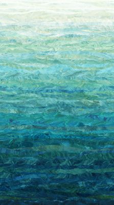 Patchworkstoff, "Tranquil Waters Ombre", Farbverlaufsstoff, multicolor, 22,50 €/m*