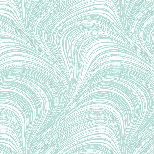 Patchworkstoff "Pearlescent Wave Texture Ice Blue" mit Schraffierungen, eisblau-perlmutt meliert, 19,00 €/m