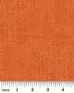 Patchworkstoff Benartex Burlap, Leinenoptik, orange