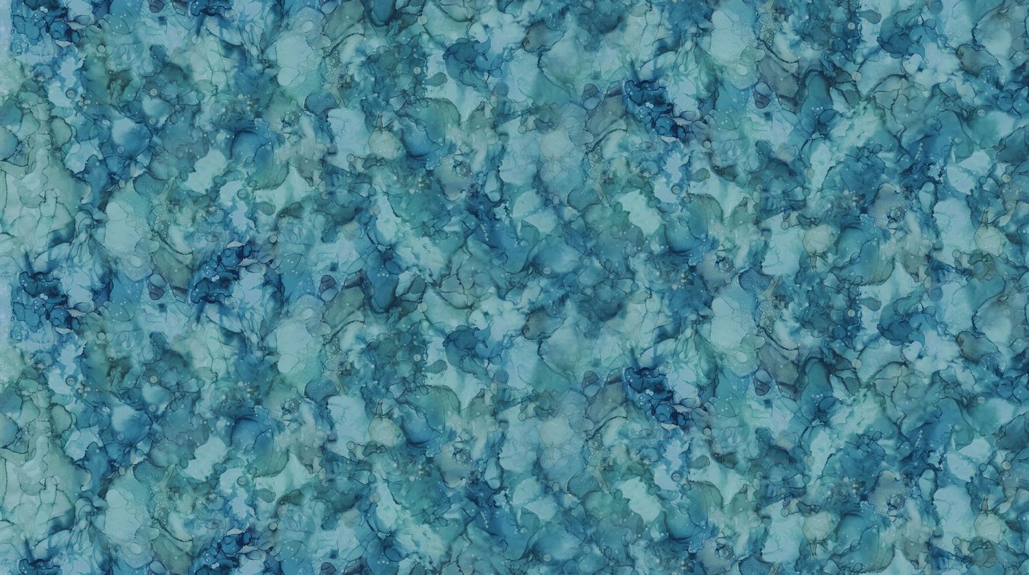Patchworkstoff, "Tundra Crossing Aquarell all over", Farbverläufe, multicolor, 22,50 €/m*
