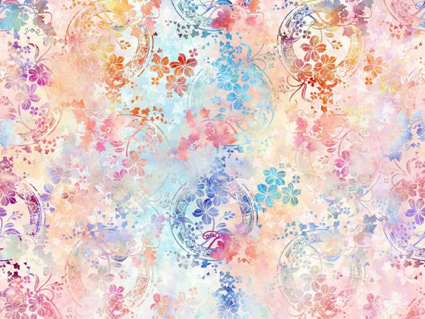 19,50/m, Garden of Dreams Ivy Rings Soft Peach