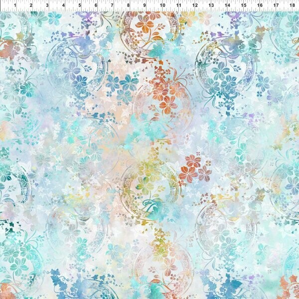 19,50/m, Garden of Dreams Ivy Rings Soft Teal* 19,50/m, Garden of Dreams Ivy Rings Soft Teal*