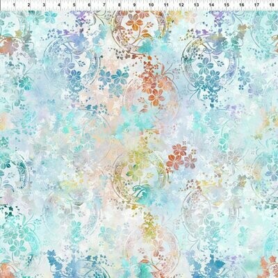 19,50/m, Garden of Dreams Ivy Rings Soft Teal* 19,50/m, Garden of Dreams Ivy Rings Soft Teal*