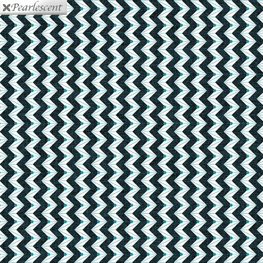 Patchworkstoff Patchworkstoff "Celestial Lights Z Stripe Navy" mit Perlmutt-Effekt, Zickzack-Streifen, dunkelblau, Amanda Murphy, 14.00 €/m