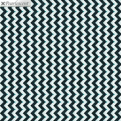 Patchworkstoff "Celestial Lights Z Stripe Navy" mit Perlmutt-Effekt, Zickzack-Streifen, dunkelblau, Amanda Murphy, 14.00 €/m