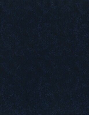 Patchworkstoff Echo-C Basic, Ranken, nachtblau, 14,00 €/m*