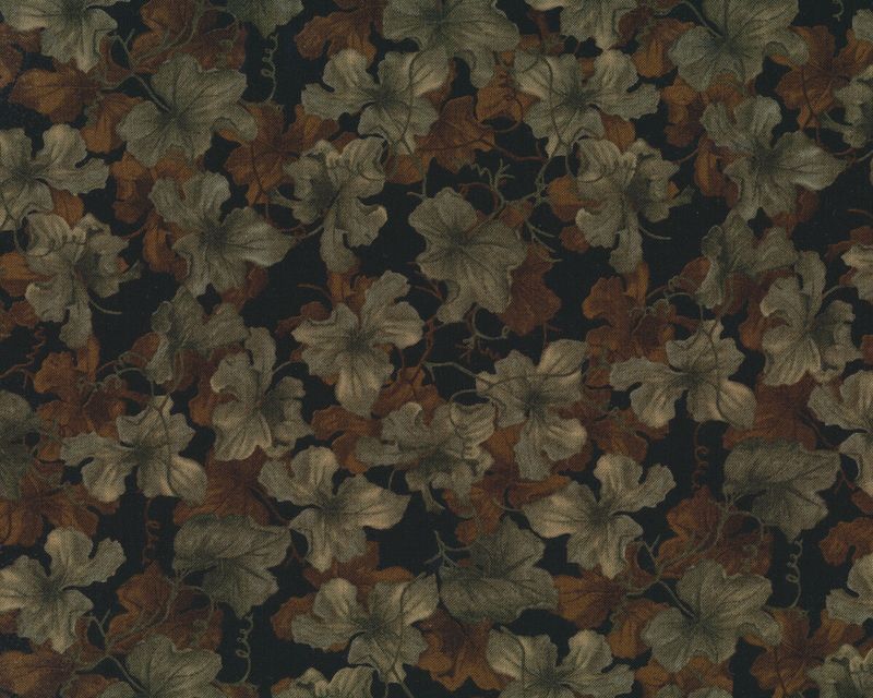 Vineyard Classics II leaf vine brown*