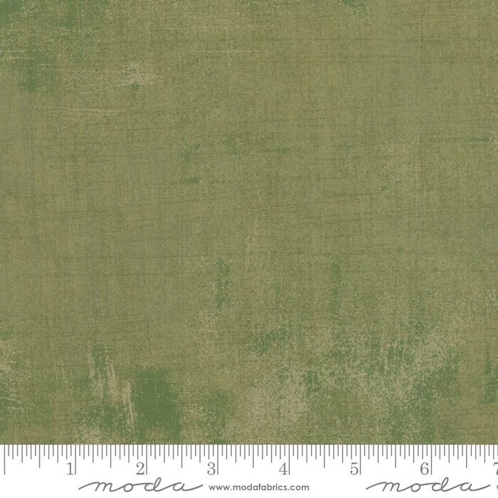 Patchworkstoff Patchworkstoff "Moda Grunge Vert" mit Schraffierungen, hellgrün-grün-beige meliert, 19,00 €/m