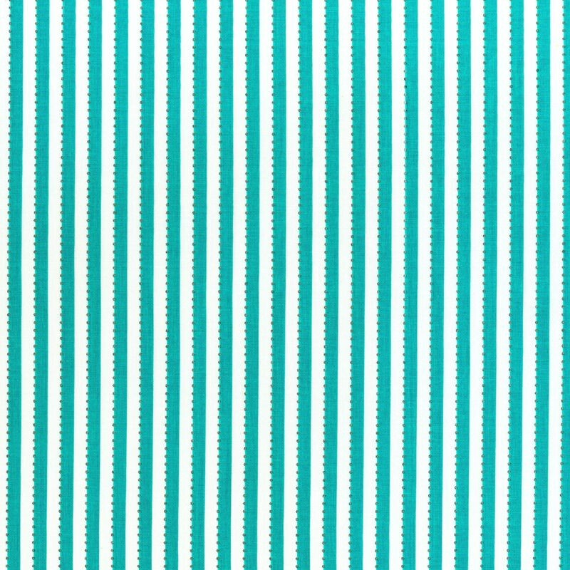 Streifenstoff "Magic Stripe Teal" von Jacqueline de Jonge aus der Kollektion "Be Colourful", 16,00/m