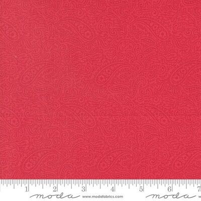 Patchworkstoff Patchworkstoff "Patient Paisley Benefiting The Parkinson Foundation", Paisley, rot, 21,50 €/m