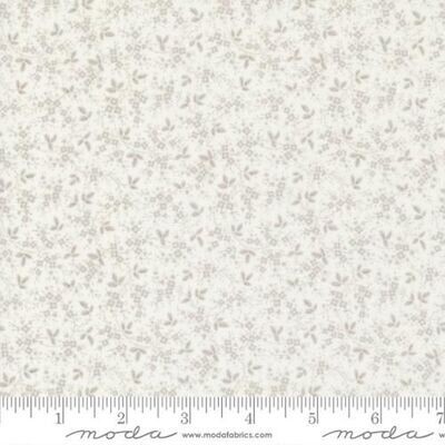 Patchworkstoff Patchworkstoff "Flourishing Flowers Ditsy", Honeybloom Charcoal, Blätter und Blumen, creme-braun, 21,50 €/m