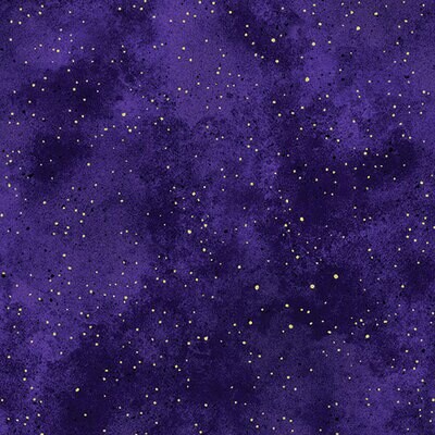 Patchworkstoff Patchworkstoff "New Hue Purple/ Gold", Marmorierung & Sprenkel, lila mit golf, 19,50 €/m