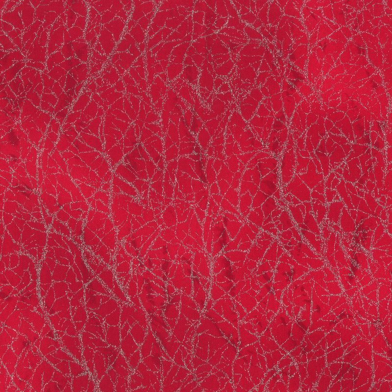 Batik "Diamond Dust- Red" von Jacqueline de Jonge aus der Kollektion "Be Colourful", 16,00/m