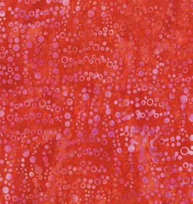 Batik Batik "Vision, Red" von Jacqueline de Jonge , 14,00/m