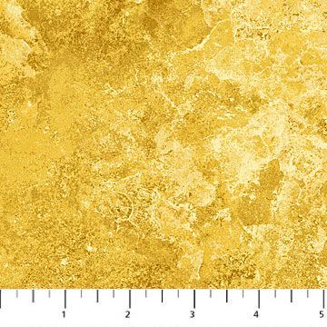 Patchworkstoff Stonehenge Basics "Mustard" Marmor, Steinoptik, gelb meliert, 21,50 €/m*