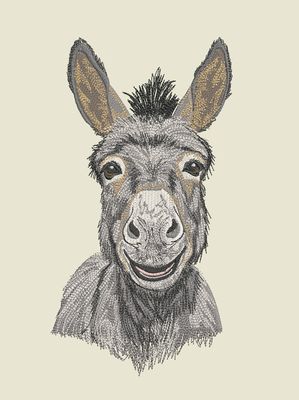 Johnny The Crazy Donkey für BERNINA Stickmaschinen Johnny The Crazy Donkey für BERNINA Stickmaschinen