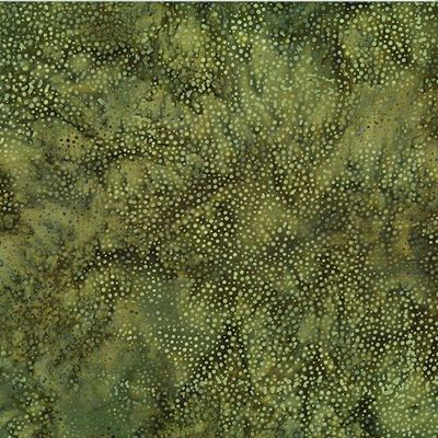 Batik Batik "Snake" von Hofman Fabrics aus der Serie "Dot Batiks", 15,00/m